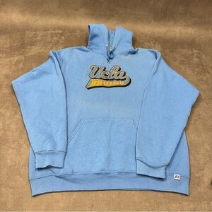 Russell Athletic UCLA Bruins light blue pullover hoodie men’s size XL college